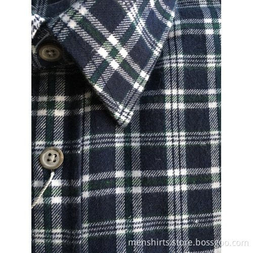 High Class Flannel Fabric Business Shirt